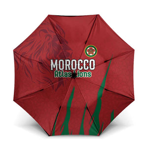 Morocco Football Umbrella Atlas Lions Road To Champion