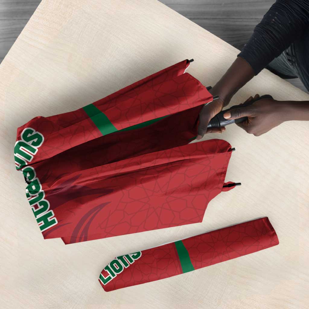 Morocco Football Umbrella Atlas Lions Road To Champion