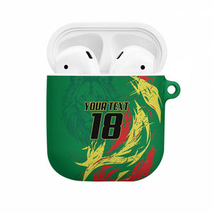 Senegal Football Pride Custom AirPods Case Les Lions de la Teranga