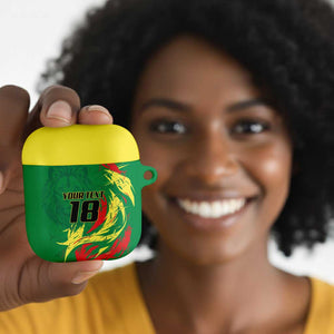Senegal Football Pride Custom AirPods Case Les Lions de la Teranga