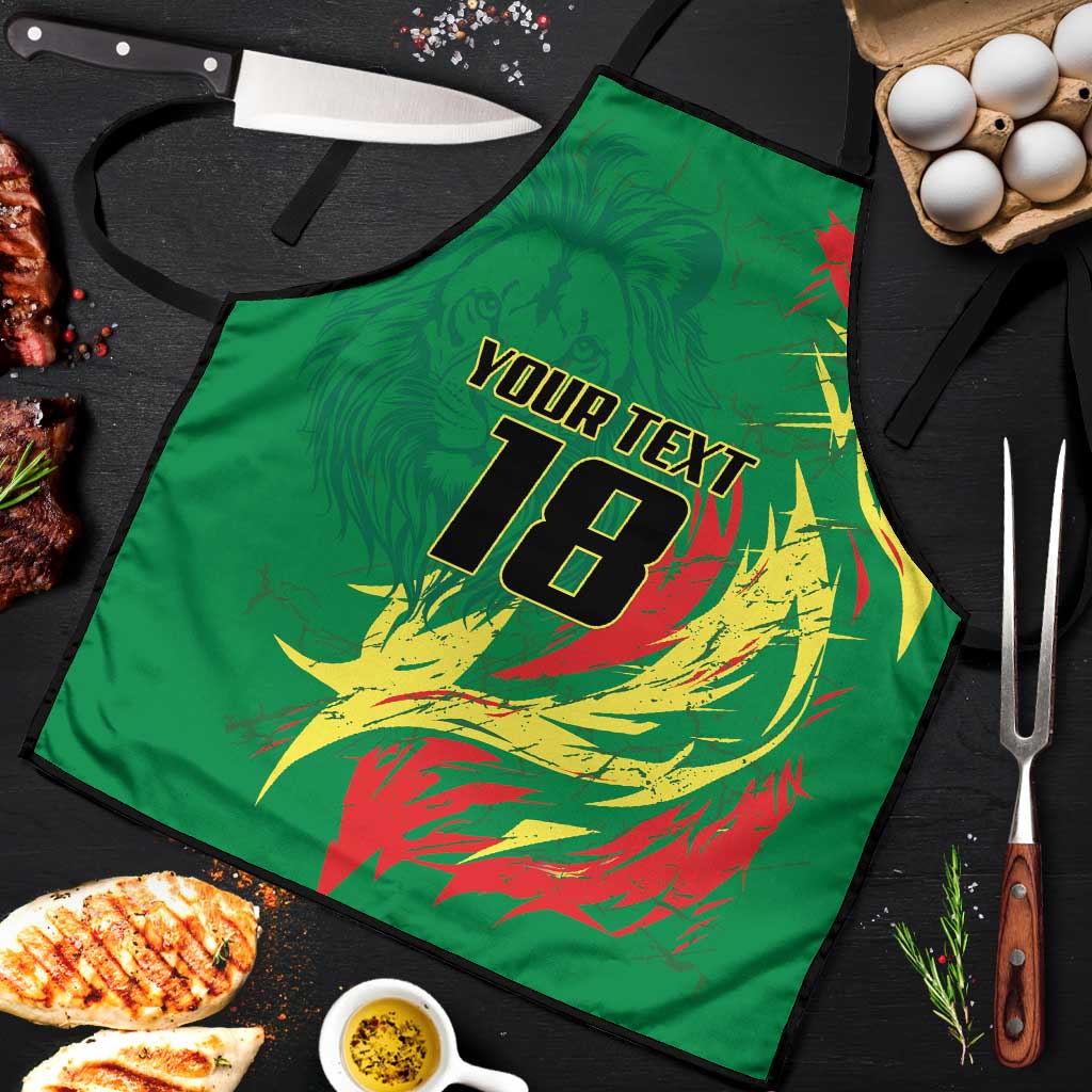 Senegal Football Pride Custom Apron Les Lions de la Teranga