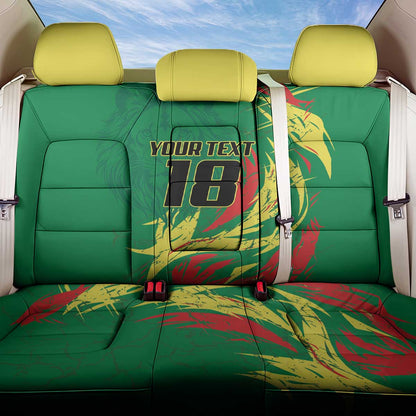 Senegal Football Pride Custom Back Car Seat Cover Les Lions de la Teranga