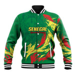 Senegal Football Pride Custom Baseball Jacket Les Lions de la Teranga