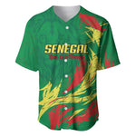 Senegal Football Pride Custom Baseball Jersey Les Lions de la Teranga