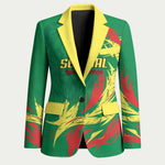 Senegal Football Pride Custom Blazer Les Lions de la Teranga
