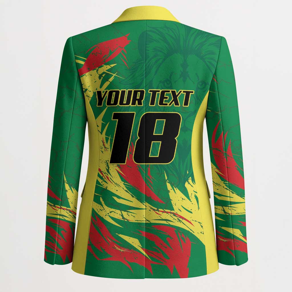 Senegal Football Pride Custom Blazer Les Lions de la Teranga