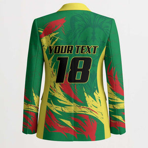 Senegal Football Pride Custom Blazer Les Lions de la Teranga