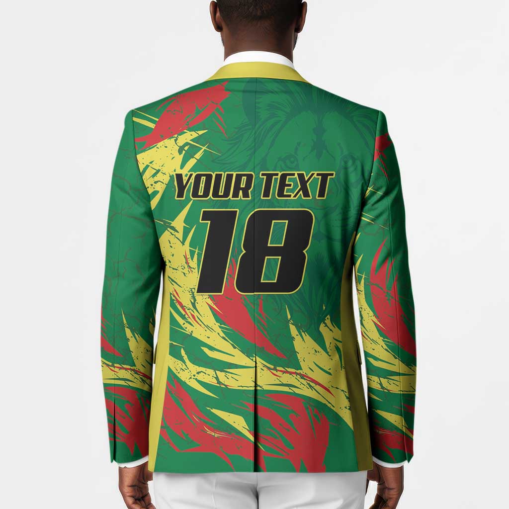 Senegal Football Pride Custom Blazer Les Lions de la Teranga