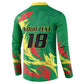 Senegal Football Pride Custom Button Sweatshirt Les Lions de la Teranga