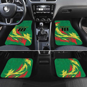 Senegal Football Pride Custom Car Mats Les Lions de la Teranga