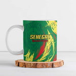 Senegal Football Pride Custom Ceramic Mug Les Lions de la Teranga