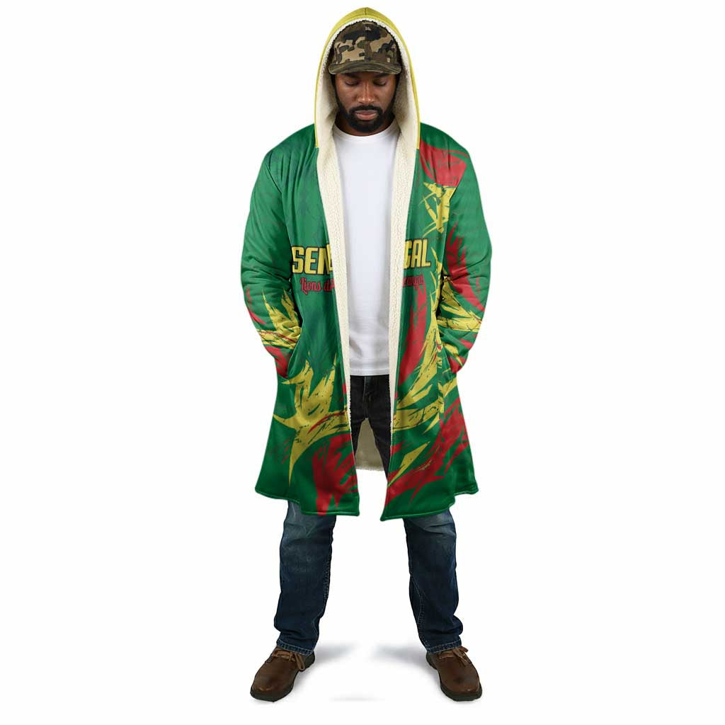 Senegal Football Pride Custom Cloak Les Lions de la Teranga