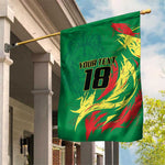 Senegal Football Pride Custom Garden Flag Les Lions de la Teranga