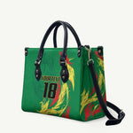 Senegal Football Pride Custom Leather Bag Les Lions de la Teranga