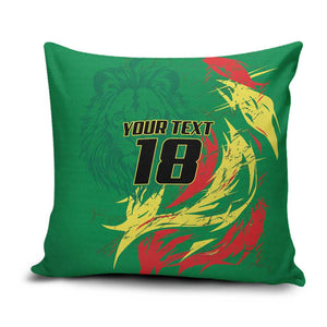 Senegal Football Pride Custom Pillow Cover Les Lions de la Teranga