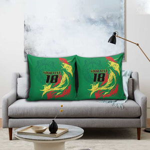 Senegal Football Pride Custom Pillow Cover Les Lions de la Teranga