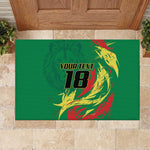 Senegal Football Pride Custom Rubber Doormat Les Lions de la Teranga