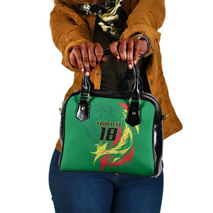 Senegal Football Pride Custom Shoulder Handbag Les Lions de la Teranga