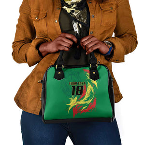 Senegal Football Pride Custom Shoulder Handbag Les Lions de la Teranga