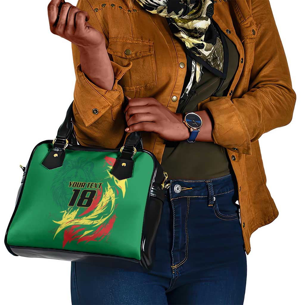 Senegal Football Pride Custom Shoulder Handbag Les Lions de la Teranga