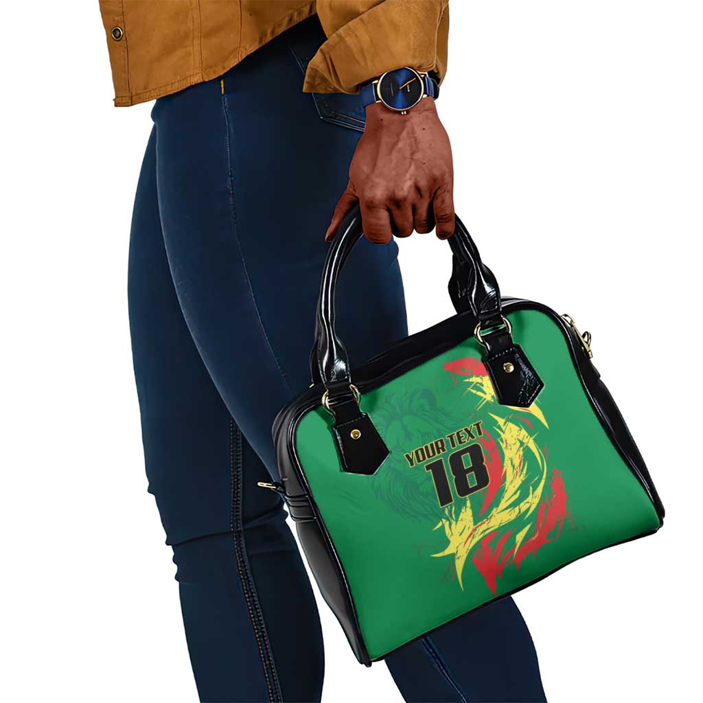 Senegal Football Pride Custom Shoulder Handbag Les Lions de la Teranga