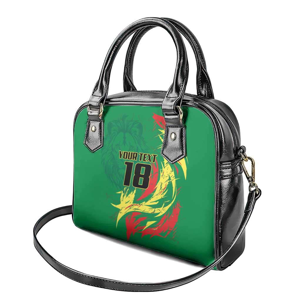 Senegal Football Pride Custom Shoulder Handbag Les Lions de la Teranga
