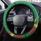 Senegal Football Pride Steering Wheel Cover Les Lions de la Teranga