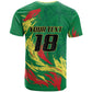 Senegal Football Pride Custom T shirt Les Lions de la Teranga