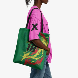 Senegal Football Pride Custom Tote Bag Les Lions de la Teranga