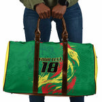 Senegal Football Pride Custom Travel Bag Les Lions de la Teranga