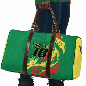 Senegal Football Pride Custom Travel Bag Les Lions de la Teranga