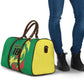 Senegal Football Pride Custom Travel Bag Les Lions de la Teranga