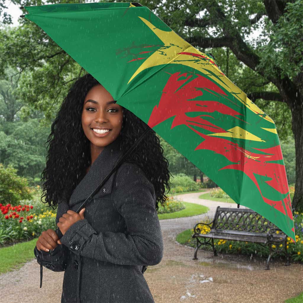 Senegal Football Pride Custom Umbrella Les Lions de la Teranga