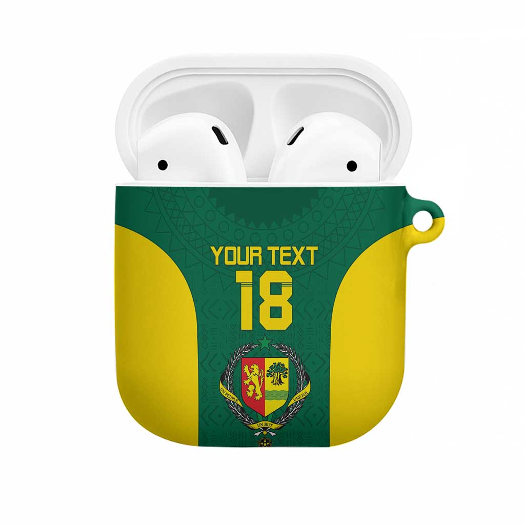 Senegal Football Custom AirPods Case Pride of African Champions