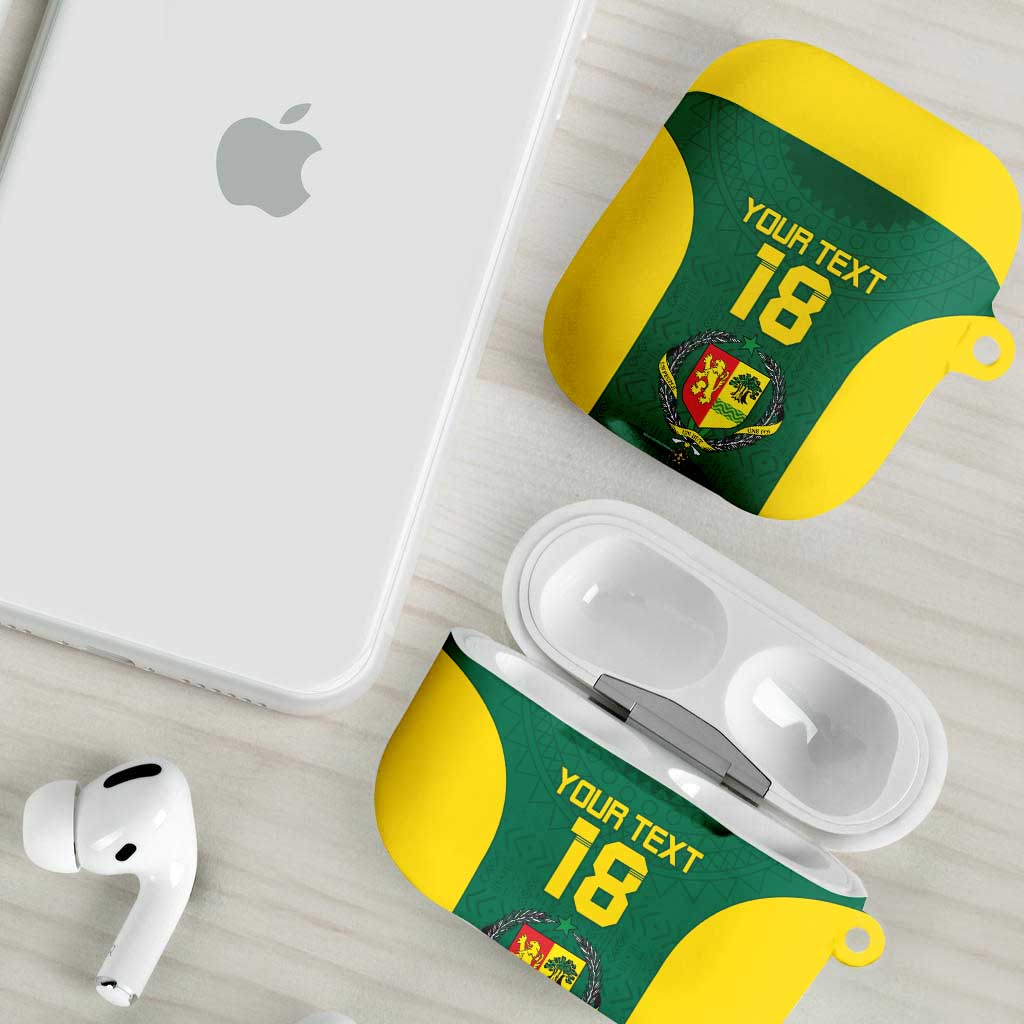 Senegal Football Custom AirPods Case Pride of African Champions