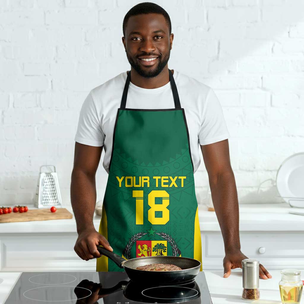 Senegal Football Custom Apron Pride of African Champions
