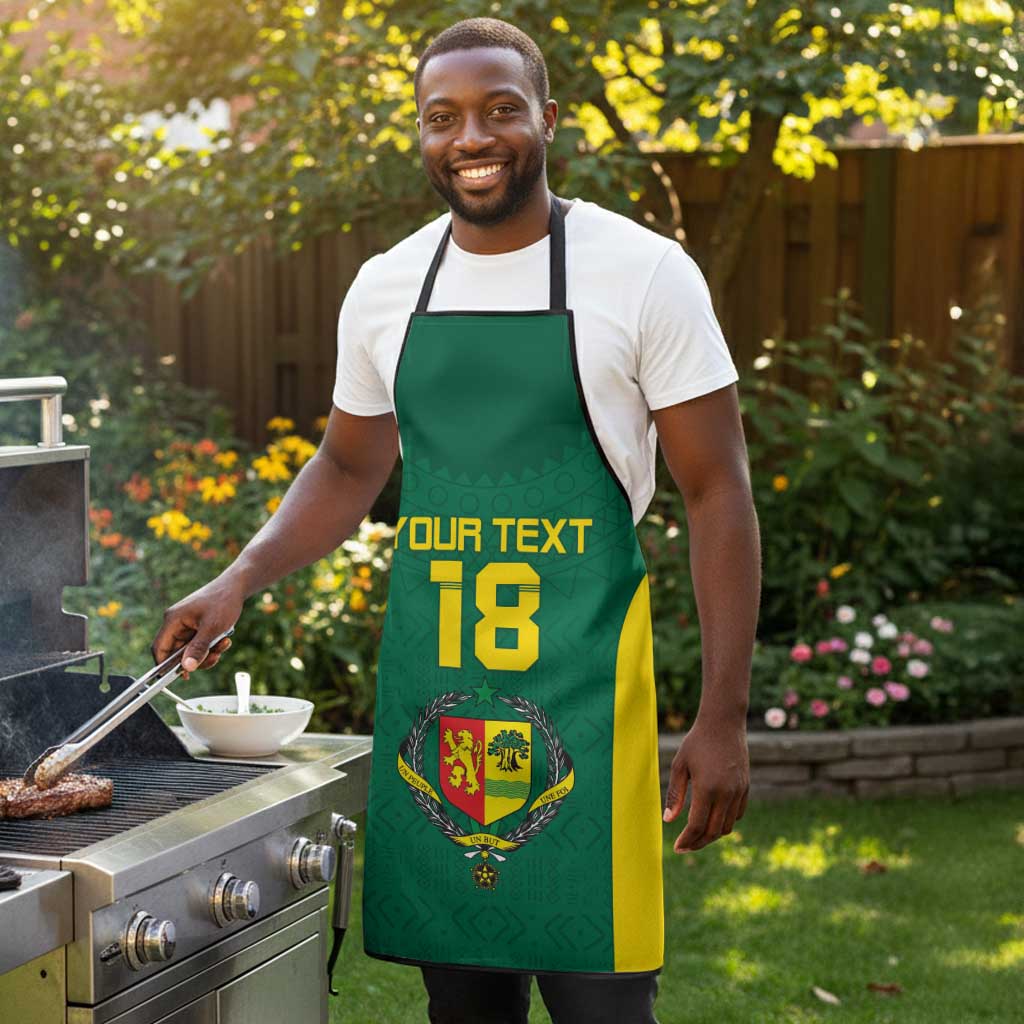 Senegal Football Custom Apron Pride of African Champions