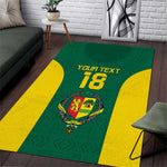 Senegal Football Custom Area Rug Pride of African Champions