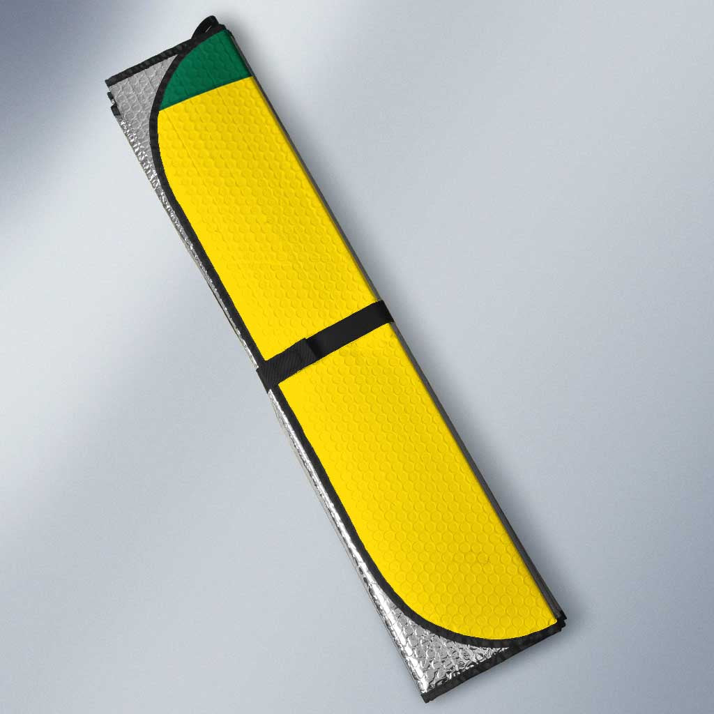 Senegal Football Custom Auto Sun Shade Pride of African Champions