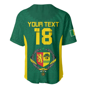 Senegal Football Custom Baseball Jersey Pride of African Champions