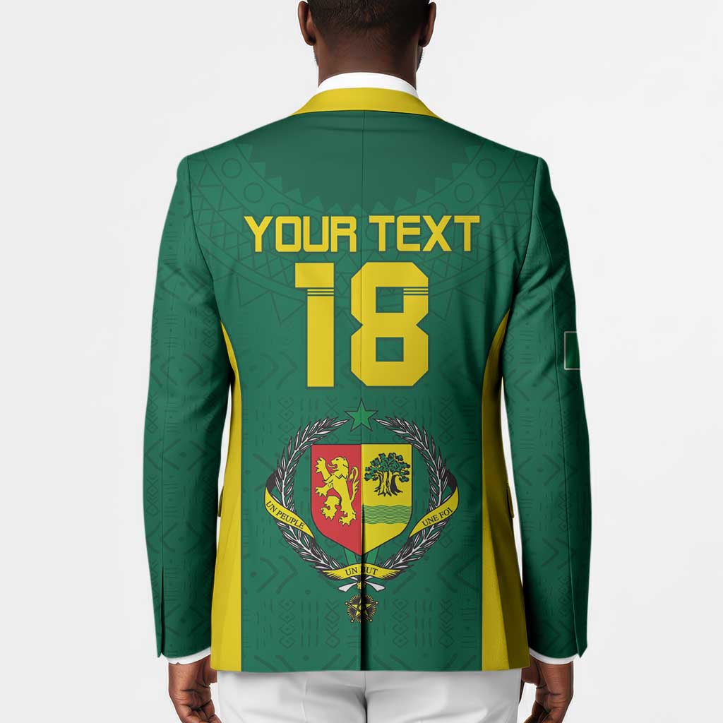 Senegal Football Custom Blazer Pride of African Champions
