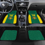 Senegal Football Custom Car Mats Pride of African Champions