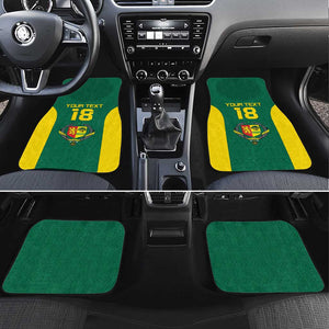 Senegal Football Custom Car Mats Pride of African Champions