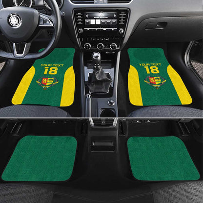 Senegal Football Custom Car Mats Pride of African Champions