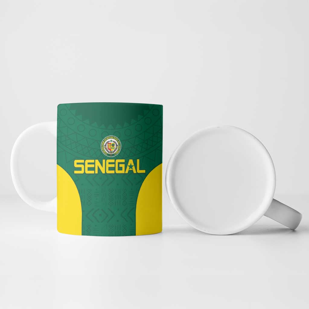 Senegal Football Custom Ceramic Mug Pride of African Champions