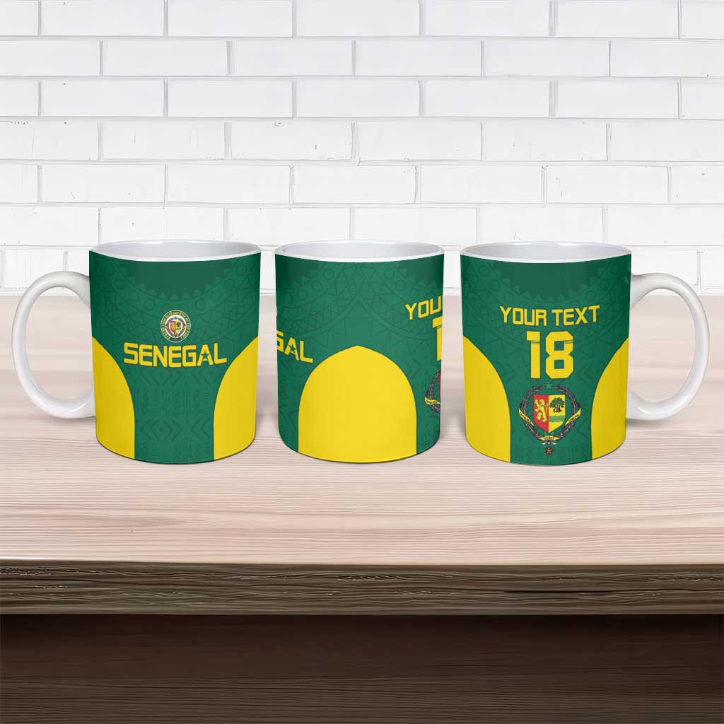Senegal Football Custom Ceramic Mug Pride of African Champions