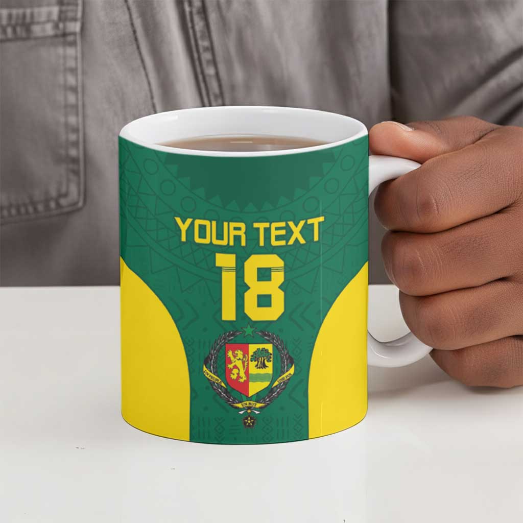 Senegal Football Custom Ceramic Mug Pride of African Champions