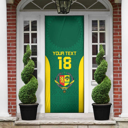 Senegal Football Custom Door Cover Pride of African Champions