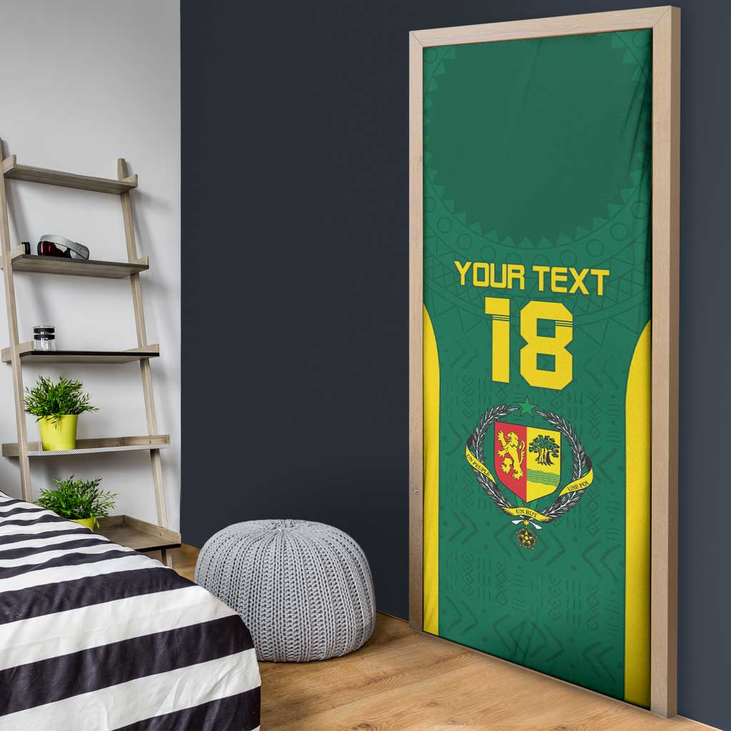 Senegal Football Custom Door Cover Pride of African Champions