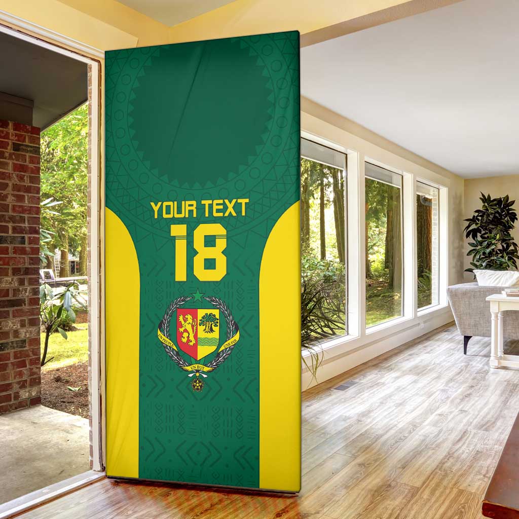 Senegal Football Custom Door Cover Pride of African Champions